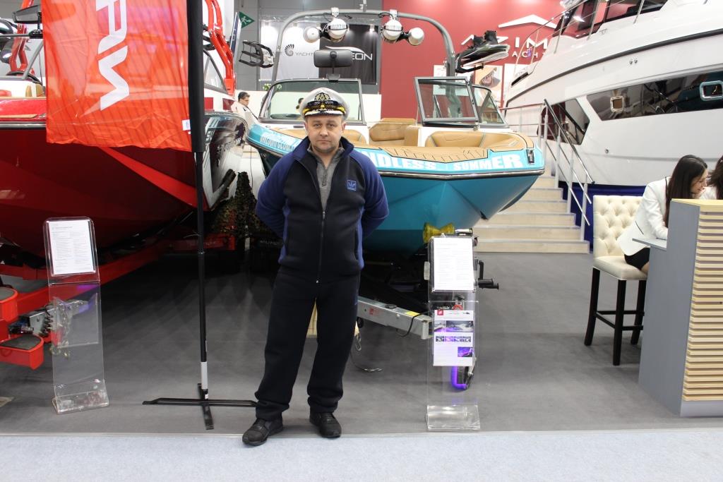 Члены клуба посетили мартовскую выставку Катера и яхты